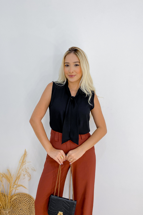 Blusa Tamy - preta - comprar online
