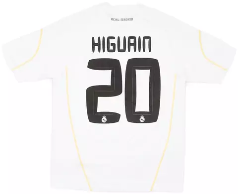 Camiseta Adidas Retro Real Madrid Titular Higuain 20 2009 2010 - comprar online