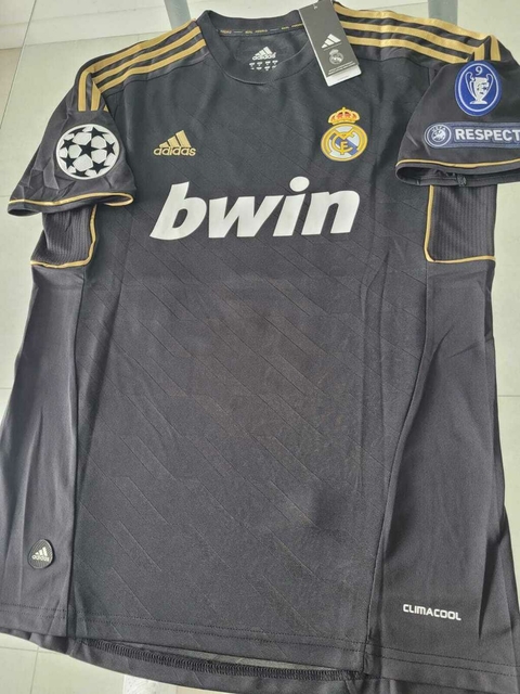 Camiseta Adidas Retro Real Madrid Negra Di Maria 22 2011 2012 - Roda Indumentaria
