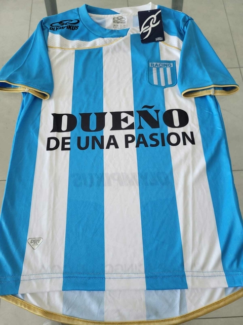 Camiseta Olympikus Niños Racing TItular 2010 2011