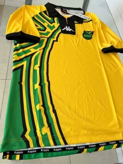 Camiseta Kappa Retro Jamaica Titular 1998 #RODAINDUMENTARIA en internet