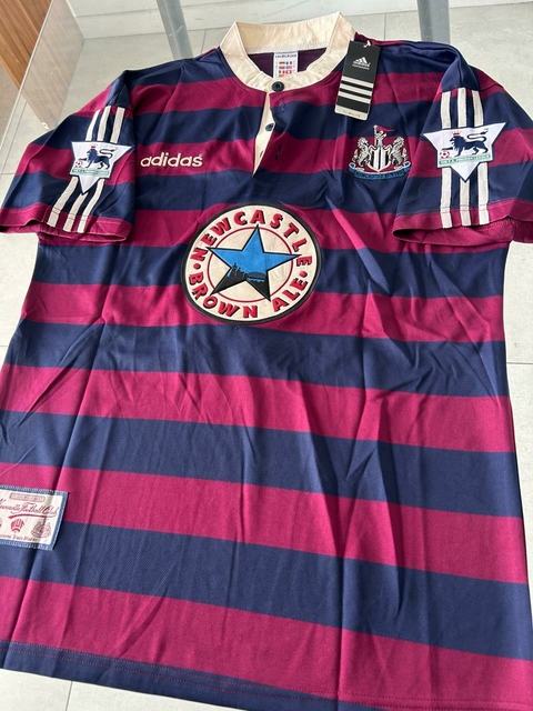 Camiseta Adidas Newcastle Retro Suplente Shearer 9 1995 1996 en internet