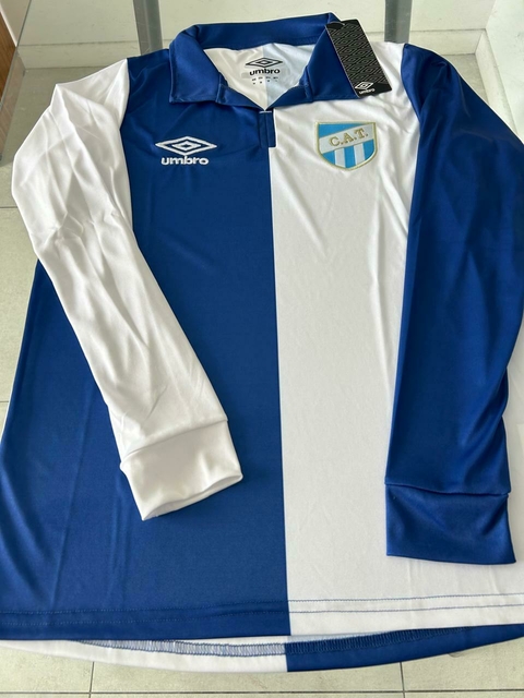 Camiseta Umbro Atletico Tucuman Manga Larga 100 Aniversario 2021 2022
