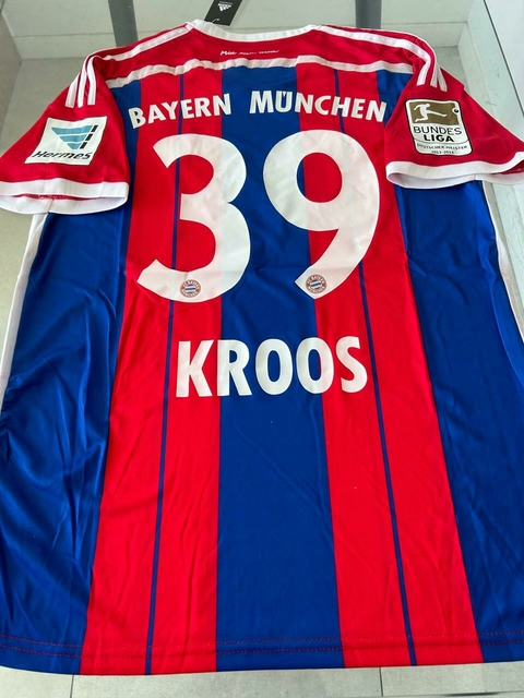 Camiseta Adidas Retro Bayern Munich Titular Kroos 39 2014 2015