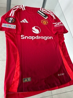 Camiseta Adidas HeatRdy Manchester United Titular Lisandro Martinez 6 2024 2025 Match - Roda Indumentaria