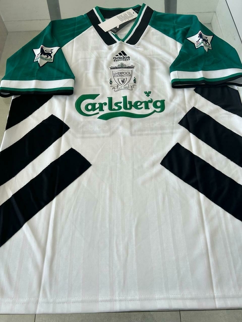 Camiseta Adidas Retro Liverpool Suplente 23 Fowler 1993 1994 #RODAINDUMENTARIA