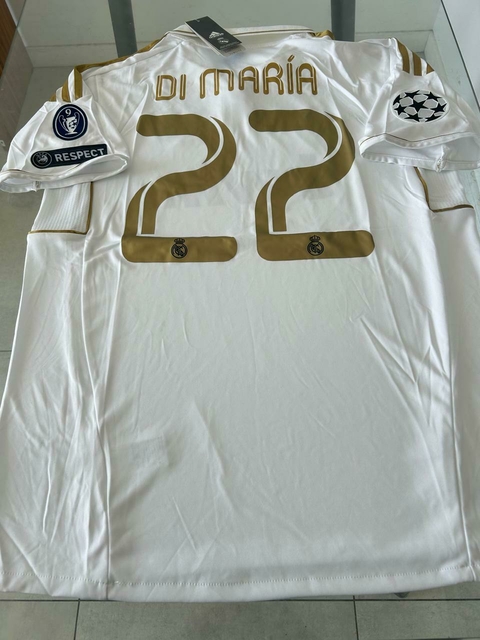 Camiseta adidas Real Madrid Retro Titular Di Maria 22 2011 2012