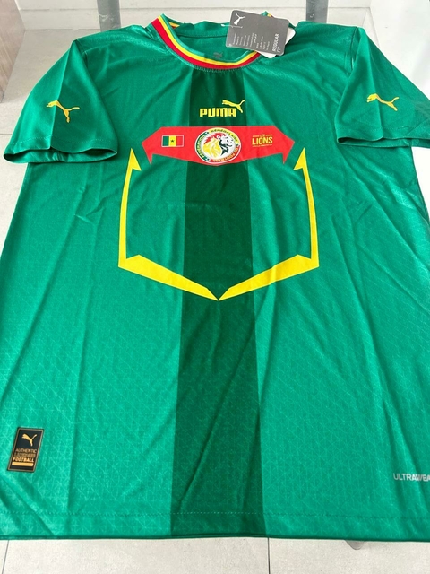 Camiseta Puma Senegal Suplente Titular 2022 2023 Qatar Match #SALE