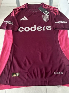 Camiseta Adidas HeatRdy River Suplente Bordo Montiel 4 2024 2025 Match en internet