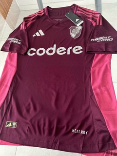 Camiseta Adidas HeatRdy River Suplente Bordo Enzo Perez 24 2024 2025 Match - Roda Indumentaria