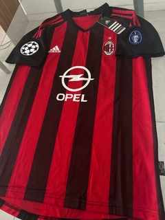 Camiseta Adidas Milan Retro Titular Pirlo 21 2003 2004 - Roda Indumentaria