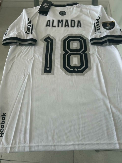 Camiseta Reebok Botafogo Suplente Blanca Thiago Almada 18 2024 2025 Matchday Final Vs. Atletico Mineiro - comprar online