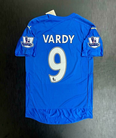 Camiseta Puma Retro Leicester Titular Vardy 9 2015 2016 - comprar online