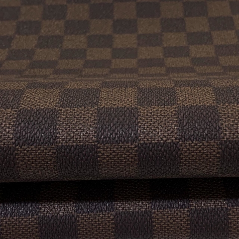 Lonita Xadrez Inspiração Louis Vuitton Marrom