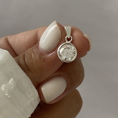 Dije Plata cubic (cod 21223) - comprar online