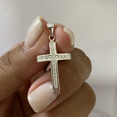 DIJE PLATA CRUZ (cod 17759) - comprar online