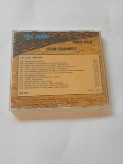 FABIO CARAMURU - TOM JOBIM PIANO SOLO - comprar online