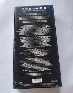 THE WHO - THIRTY YEARS OF MAXIMUM R & B (IMPORTADO 4 CDS) na internet