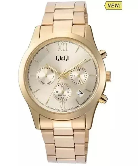 RELOJ Q&Q C71A-006PY CRONOGRAFOS ORIGINAL - comprar online