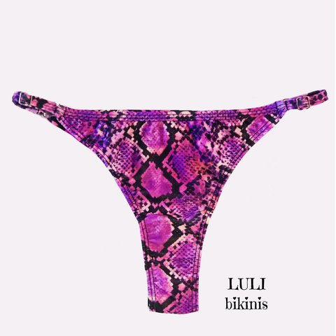 LESS MYKONOS Snake Fucsia