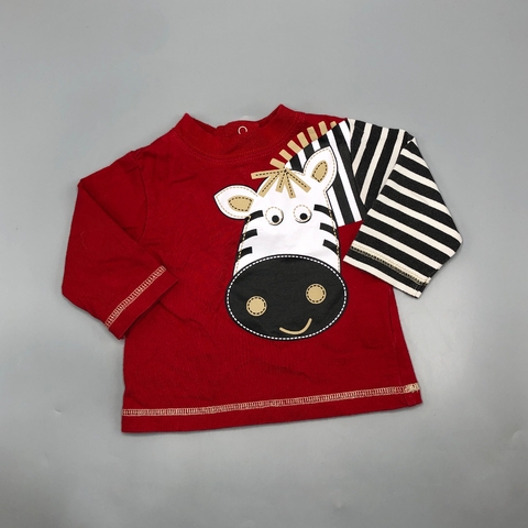 Remera Okie Dokie - Talle 0-3 meses - SEGUNDA SELECCIÓN