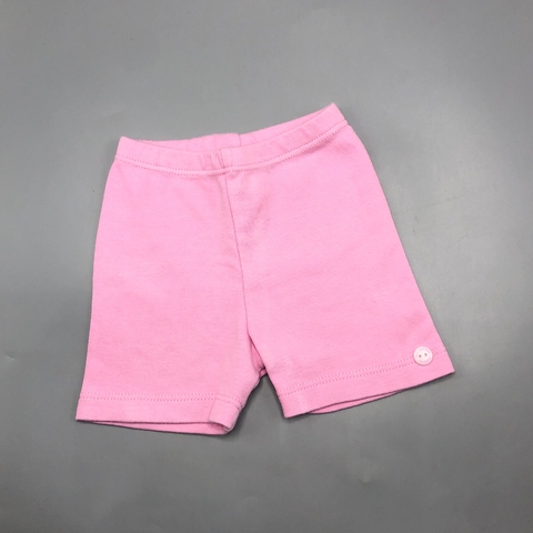 Short/bermuda Grisino - Talle 0-3 meses - SEGUNDA SELECCIÓN
