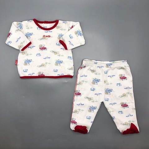 Conjunto Remera + Ranita Gabriela de Bianchetti - Talle 6-9 meses