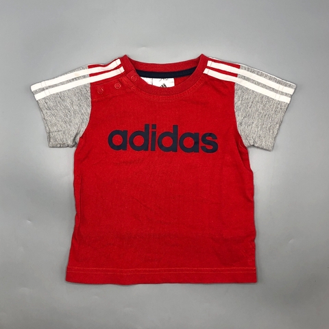 Remera Adidas - Talle 6-9 meses - SEGUNDA SELECCIÓN