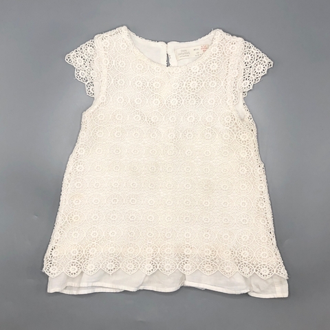 Vestido Zara - Talle 9-12 meses - SEGUNDA SELECCIÓN