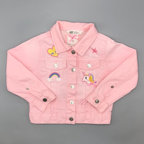 Campera jean/gabardina H&M - Talle 2 años - SEGUNDA SELECCIÓN