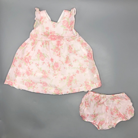 Vestido Baby Cottons - Talle 3-6 meses