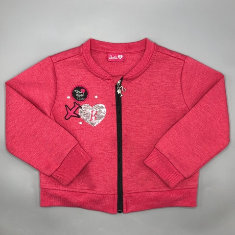 Campera liviana Barbie - Talle 4 años - SEGUNDA SELECCIÓN