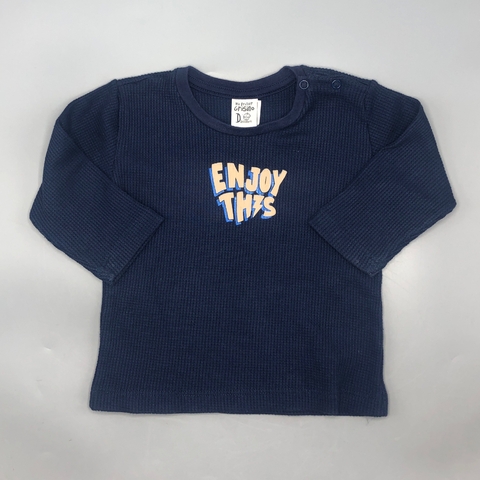 Remera Grisino - Talle 6-9 meses - SEGUNDA SELECCIÓN