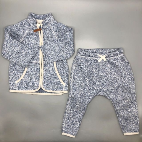 Conjunto Abrigo + Pantalón H&M - Talle 9-12 meses - SEGUNDA SELECCIÓN
