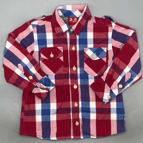 Camisa Grisino - Talle 2 años - SEGUNDA SELECCIÓN