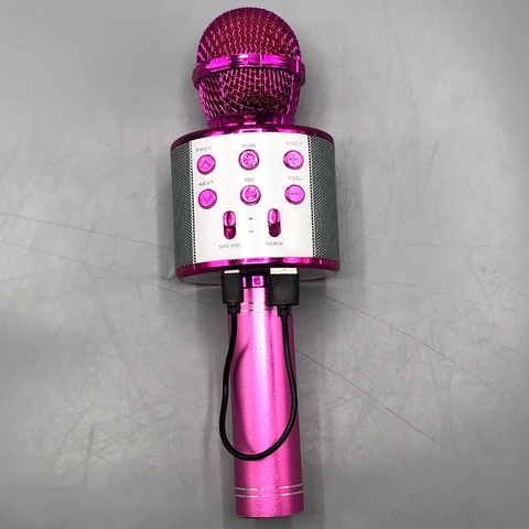 microfono Karaoke Bluetooth Con Parlante - Talle único