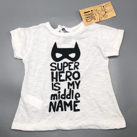 Remera Star - Talle 12-18 meses