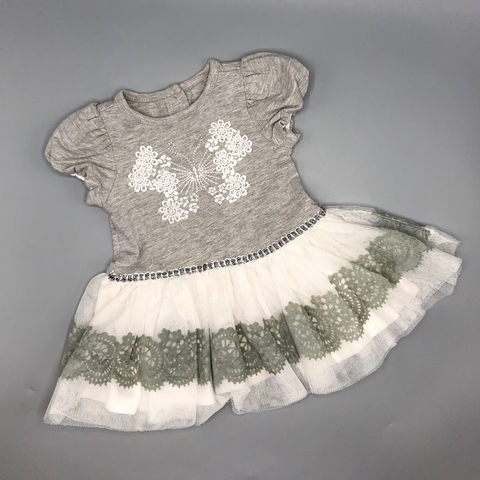 Vestido Nannette Lepore - Talle 3-6 meses - SEGUNDA SELECCIÓN