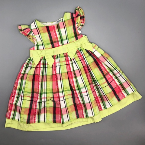 Vestido Cranberry - Talle 12-18 meses - SEGUNDA SELECCIÓN