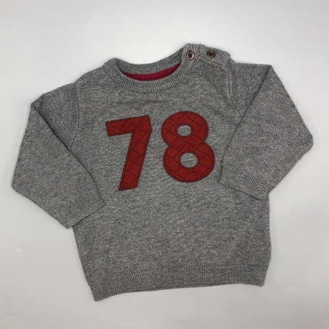Sweater H&M - Talle 6-9 meses - SEGUNDA SELECCIÓN