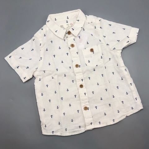 Camisa Zara - Talle 6-9 meses - SEGUNDA SELECCIÓN