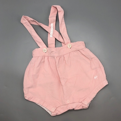 Jumper short Baby Cottons - Talle 0-3 meses - SEGUNDA SELECCIÓN