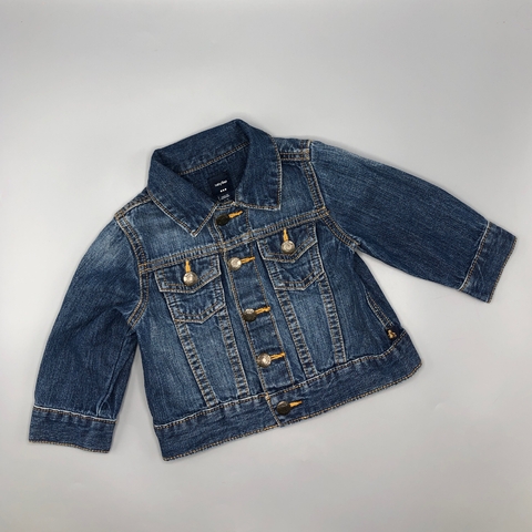 Campera jean/gabardina GAP - Talle 6-9 meses