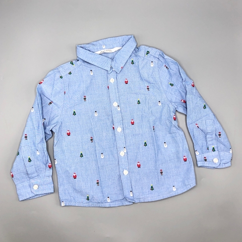 Camisa H&M - Talle 18-24 meses - SEGUNDA SELECCIÓN