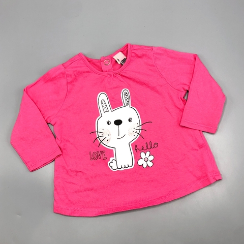 Remera El Corte Inglés - Talle 3-6 meses - SEGUNDA SELECCIÓN