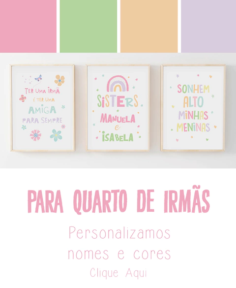 Carrusel  Sweet Little Home Decor - Quadro Infantil Personalizados