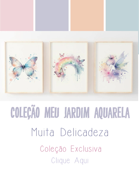 Carrusel  Sweet Little Home Decor - Quadro Infantil Personalizados