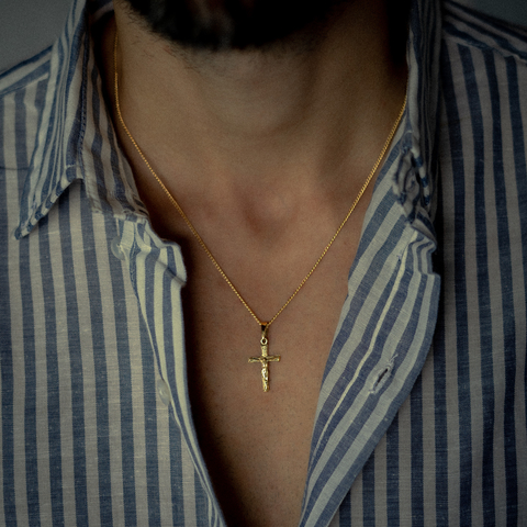 Dije crucifijo chico - comprar online