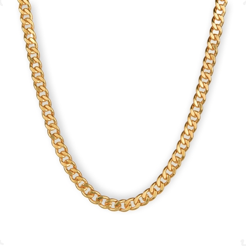 Cadena Groumet Oro 18K