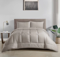 Acolchado Stripes Reversible C/Funda Twin - Duvet Home